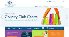 Desktop Screenshot of countryclubcentre.com